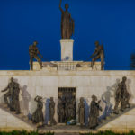 Liberty-Statue-Nicosia-Cyprus-night